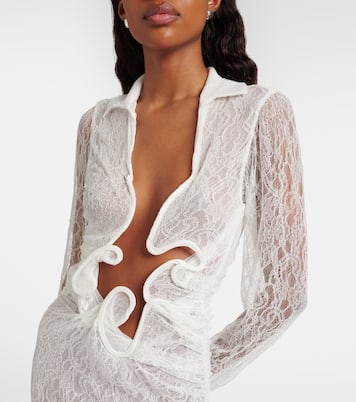 Robe Venus aus Spitze | Christopher Esber