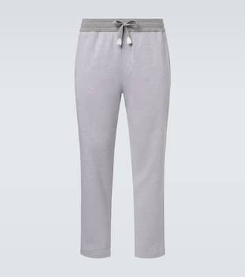 Cotton-blend jersey sweatpants | Brioni