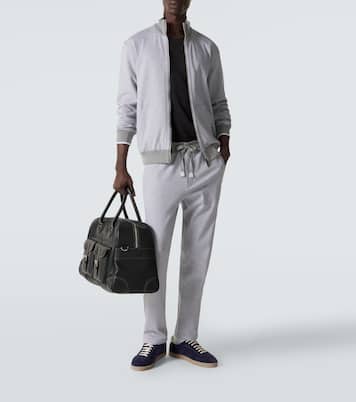 Cotton-blend jersey sweatpants | Brioni