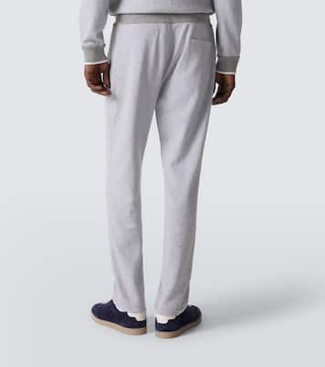 Cotton-blend jersey sweatpants | Brioni