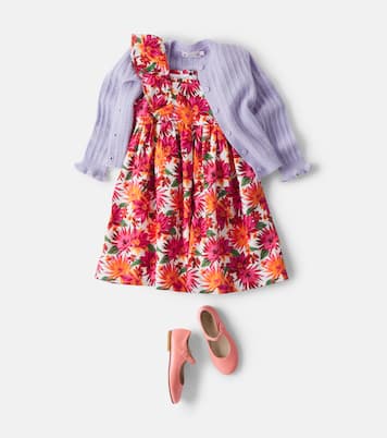 Kleid aus Baumwolle und Leinen | Tartine et Chocolat