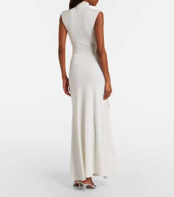 Verzierter Maxirock Occhio aus Jersey | Christopher Esber