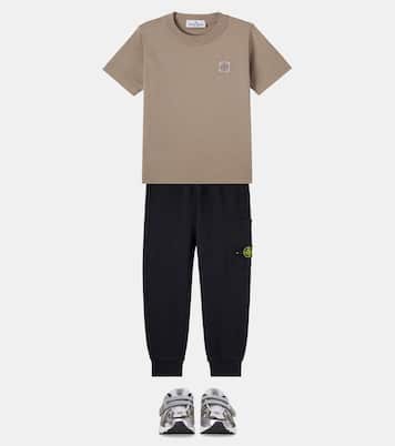 T-shirt Compass en coton | Stone Island Junior