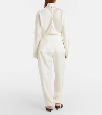 Virgin wool balloon pants | Róhe