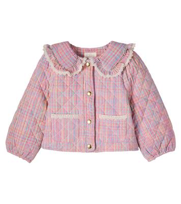 Steppjacke Joulia aus Baumwolle mit Spitze | Louise Misha