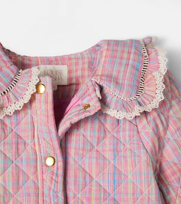 Steppjacke Joulia aus Baumwolle mit Spitze | Louise Misha