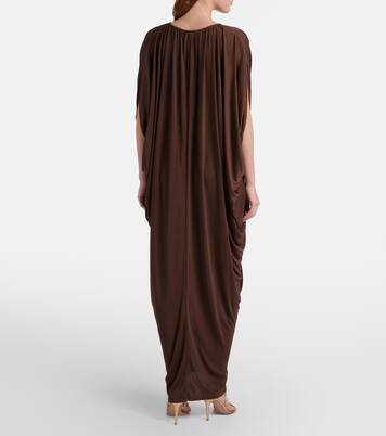 Draped maxi dress | Adriana Degreas