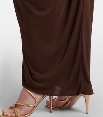 Draped maxi dress | Adriana Degreas