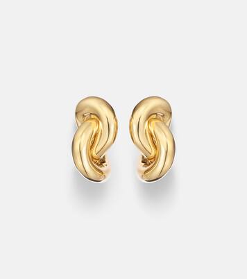 Legacy Knot Small 18kt gold earrings | Engelbert