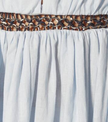 Robe midi Cristina en lin | Gabriela Hearst