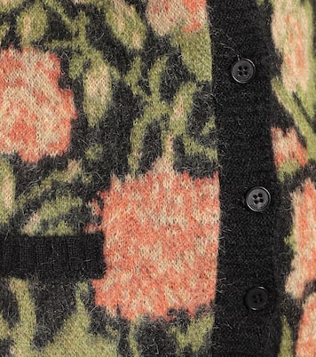 Cardigan aus einem Mohairgemisch | Rabanne