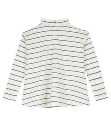 Striped cotton top | Brunello Cucinelli Kids