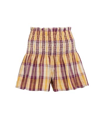Geraffte Shorts Bayowel aus Baumwolle | Marant Etoile