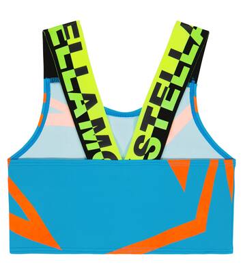 Printed sports bra | Stella McCartney Kids