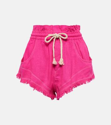 High-Rise Shorts Talapiz aus Seide | Marant Etoile