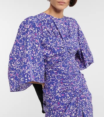 Abito midi Lurner in misto seta | Isabel Marant