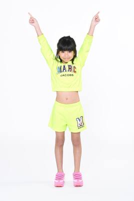 Sweat-shirt en coton mélangé à logo | Marc Jacobs Kids