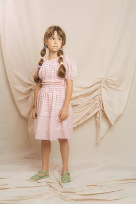 Alma striped seersucker skirt | Paade Mode