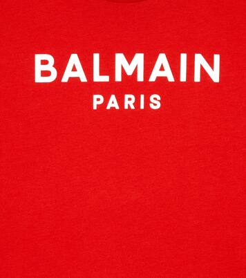 Logo cotton T-shirt | Balmain Kids