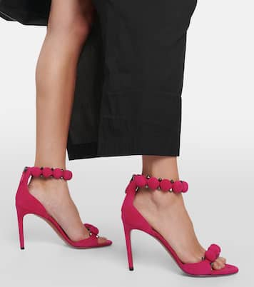 Sandales La Bombe en daim | Alaïa