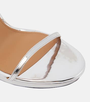 Olie 115 faux-leather platform sandals | Aquazzura