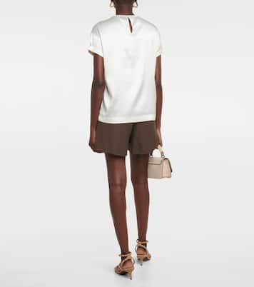 Top aus Satin | Brunello Cucinelli