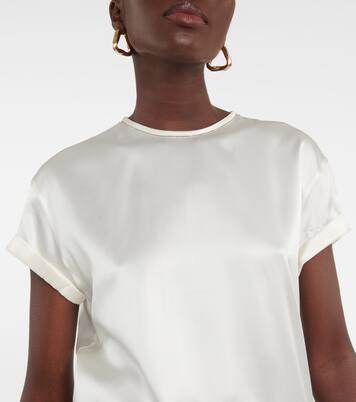 Top aus Satin | Brunello Cucinelli