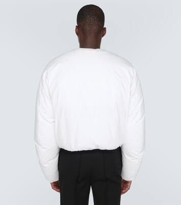 Cropped cotton down jacket | Prada