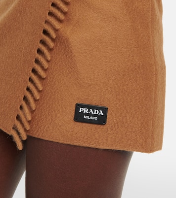 Minirock aus Kaschmir | Prada