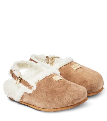 Suede mules | Dolce&Gabbana Kids