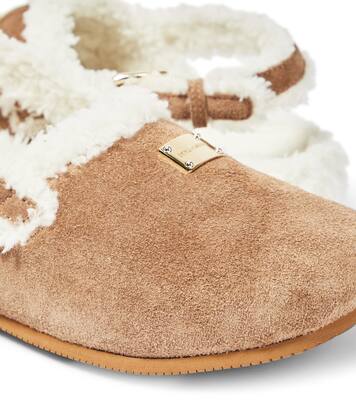 Suede mules | Dolce&Gabbana Kids