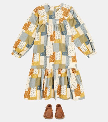 Bobble patchwork corduroy dress | The New Society