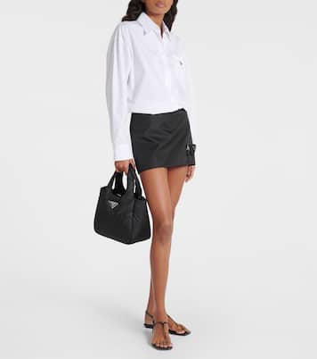 Sandalen aus Lackleder | Prada