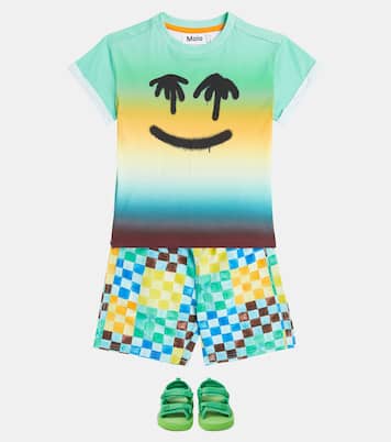 Nilson checked swim trunks | Molo