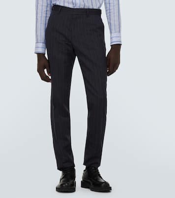 Pinstripe cotton-blend suit  | Dries Van Noten