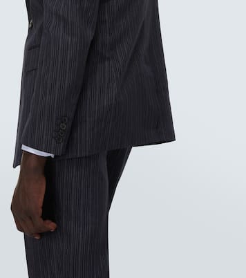 Pinstripe cotton-blend suit  | Dries Van Noten