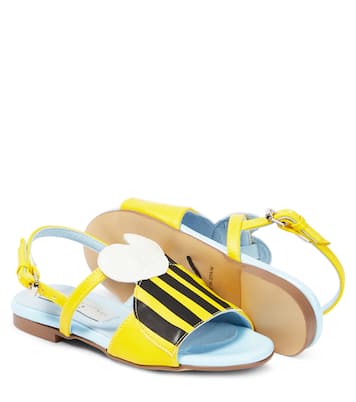 Faux leather sandals | Stella McCartney Kids
