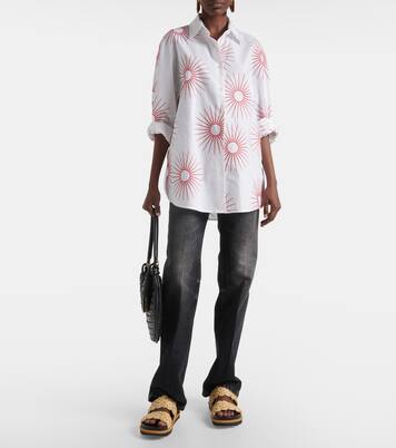 Sandalen aus Raffiabast  | Dries Van Noten