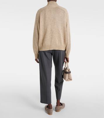 Cárdigan con cremallera | Brunello Cucinelli