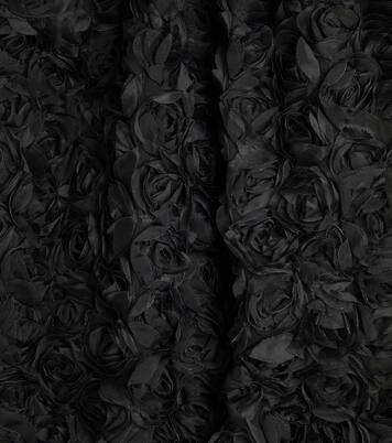 Floral-appliqué tulle dress | Caroline Bosmans