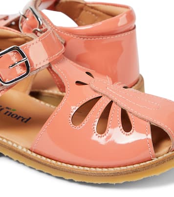 Butterfly patent leather sandals | Petit Nord