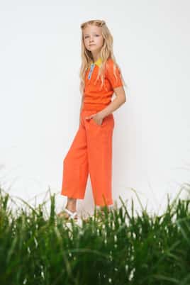 Wave knitted cotton polo shirt | Paade Mode