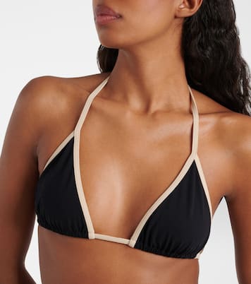 Top de bikini con cuello halter | Toteme
