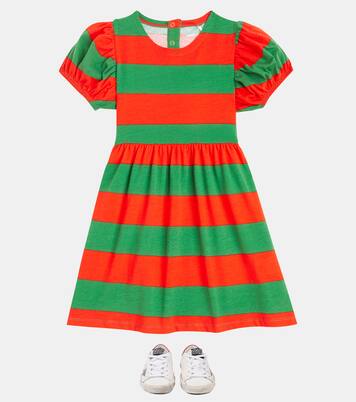 Robe rayée en coton | Mini Rodini
