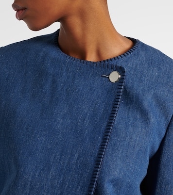 Jacke Wyn aus Baumwolle und Leinen | Gabriela Hearst