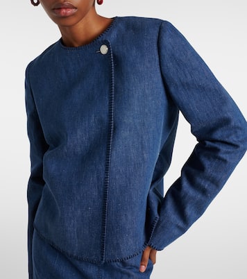 Jacke Wyn aus Baumwolle und Leinen | Gabriela Hearst