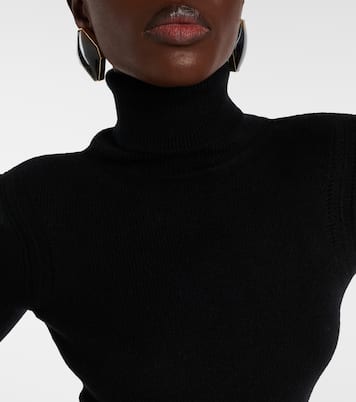 Robe longue à col roulé en cachemire | Tom Ford