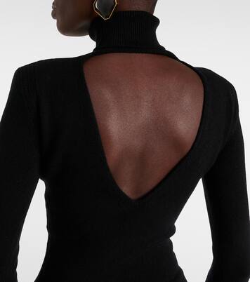 Robe longue à col roulé en cachemire | Tom Ford