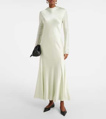 Robe longue Raquel en soie mélangée | Tove