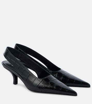 Slingback-Pumps aus Leder | Toteme